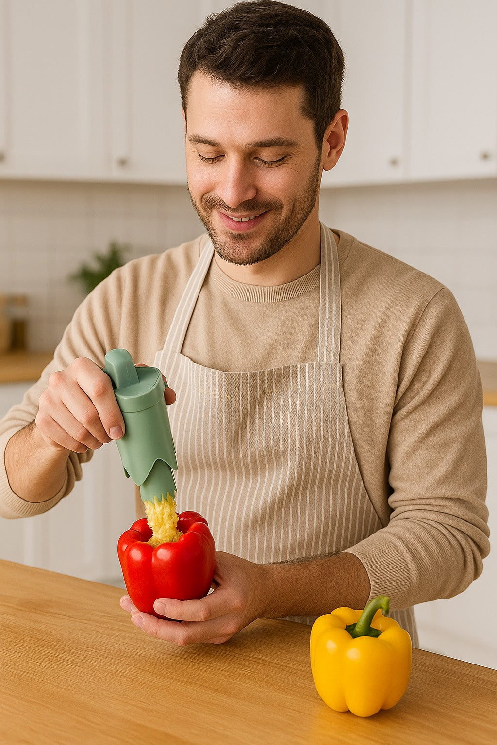 Easy Pepper Seed Remover