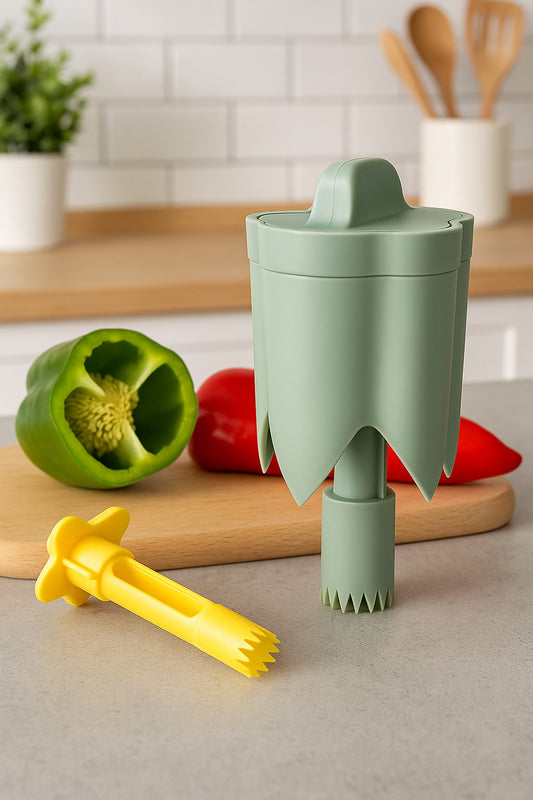 Easy Pepper Seed Remover