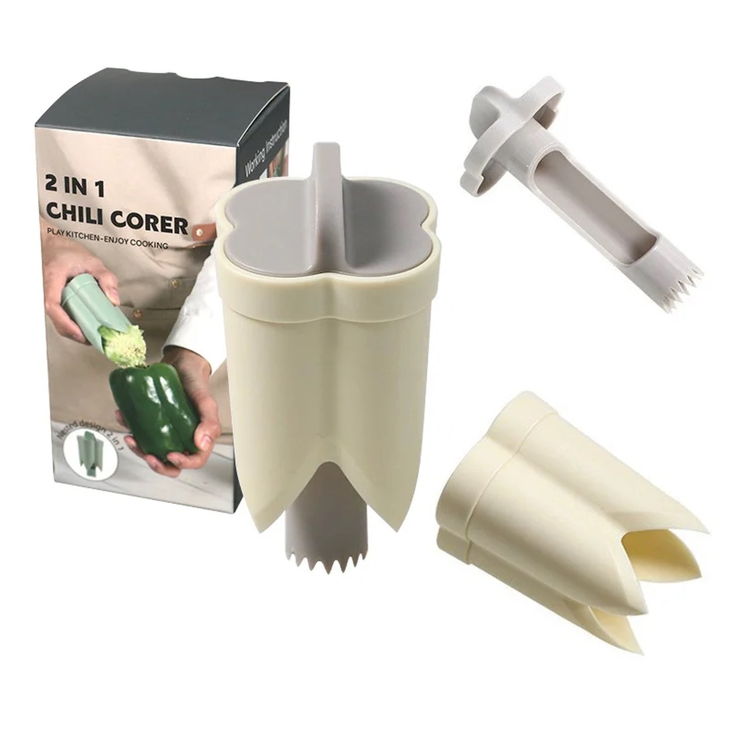 Easy Pepper Seed Remover